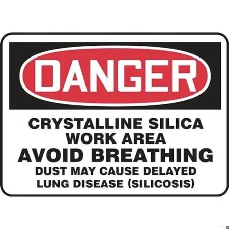 Accuform OSHA DANGER SAFETY SIGN CRYSTALLINE MCHG142XL MCHG142XL